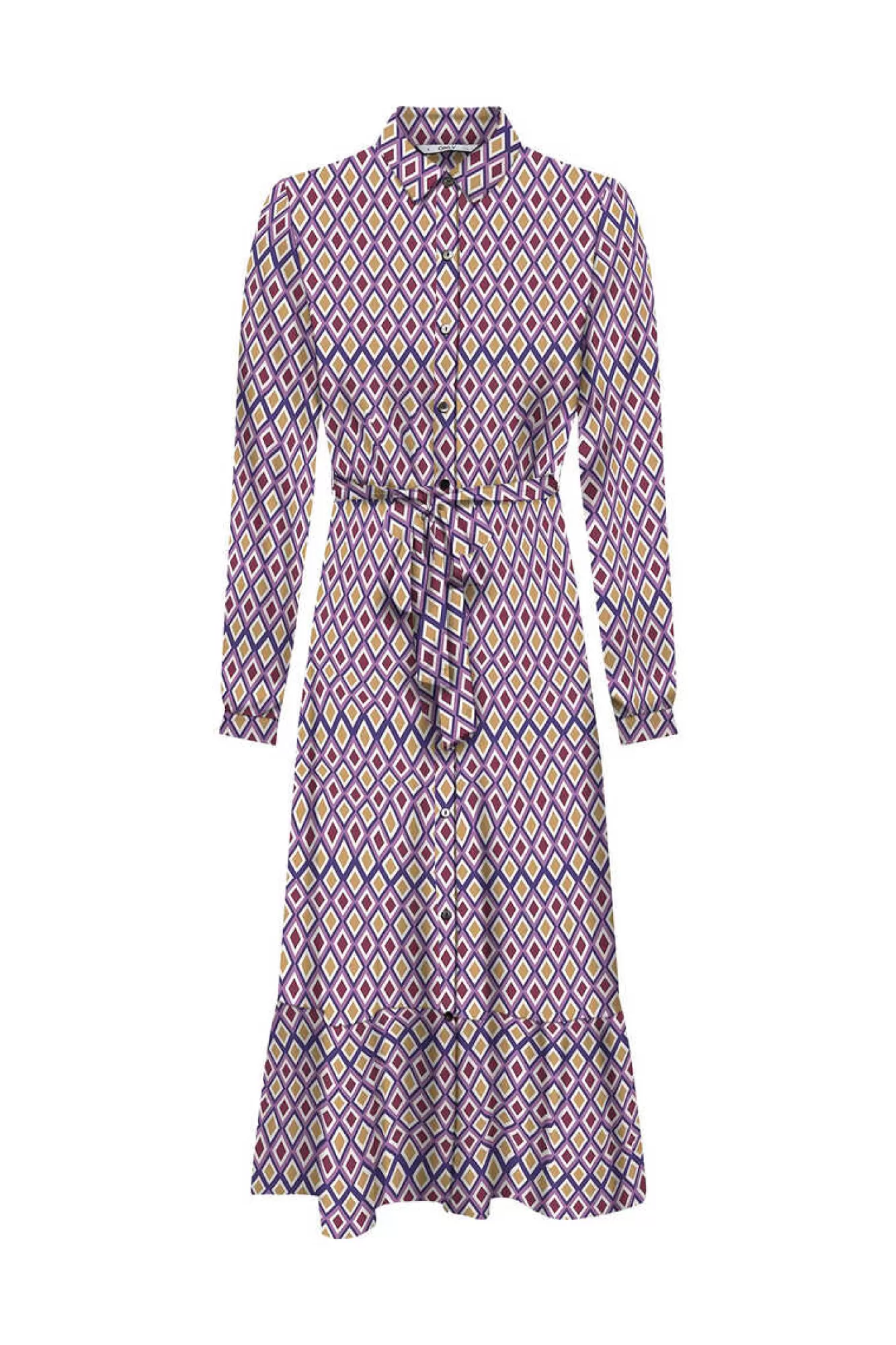 Only Vestido Camiseiro Midi