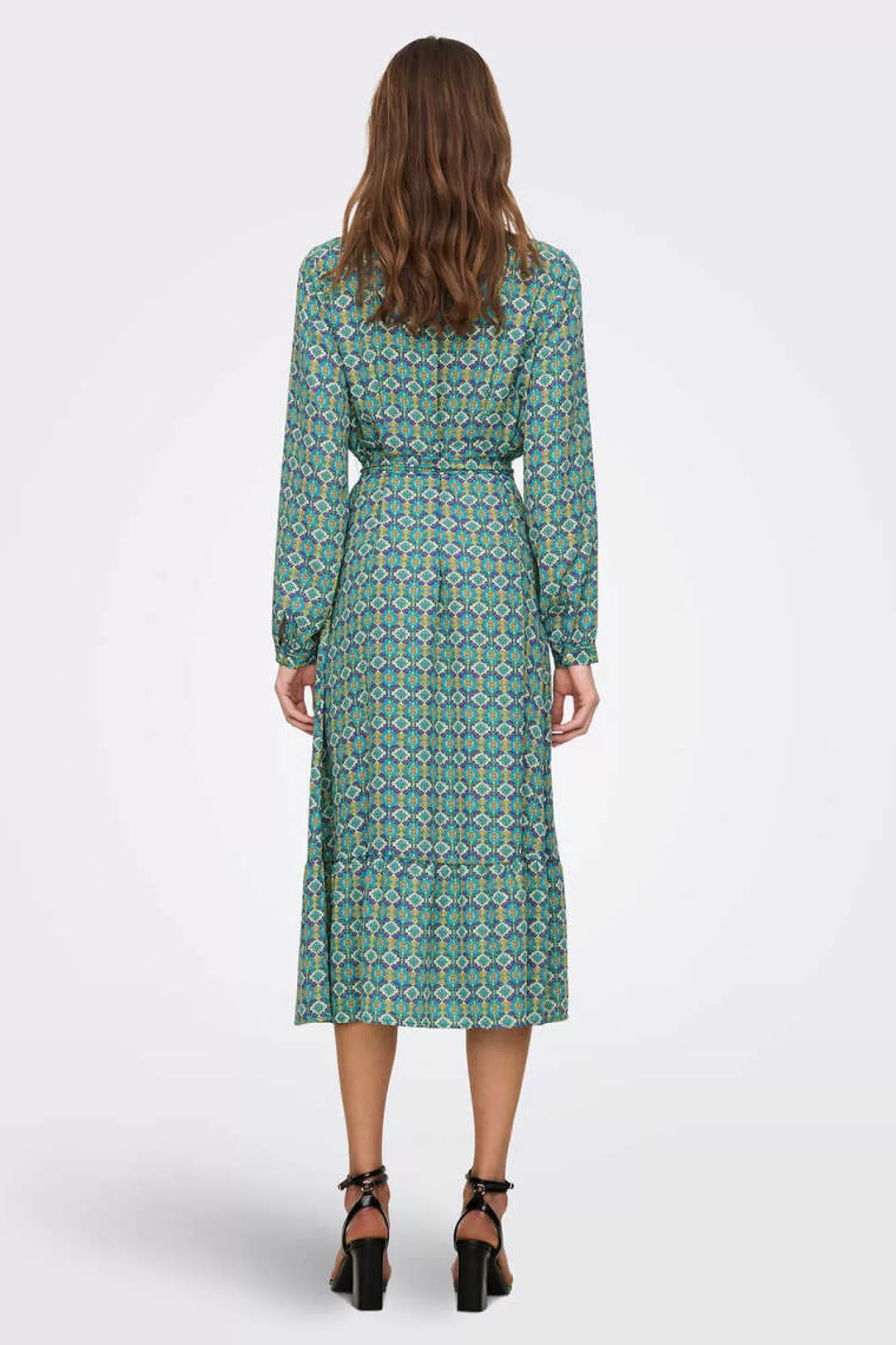 Only Vestido Camiseiro Midi