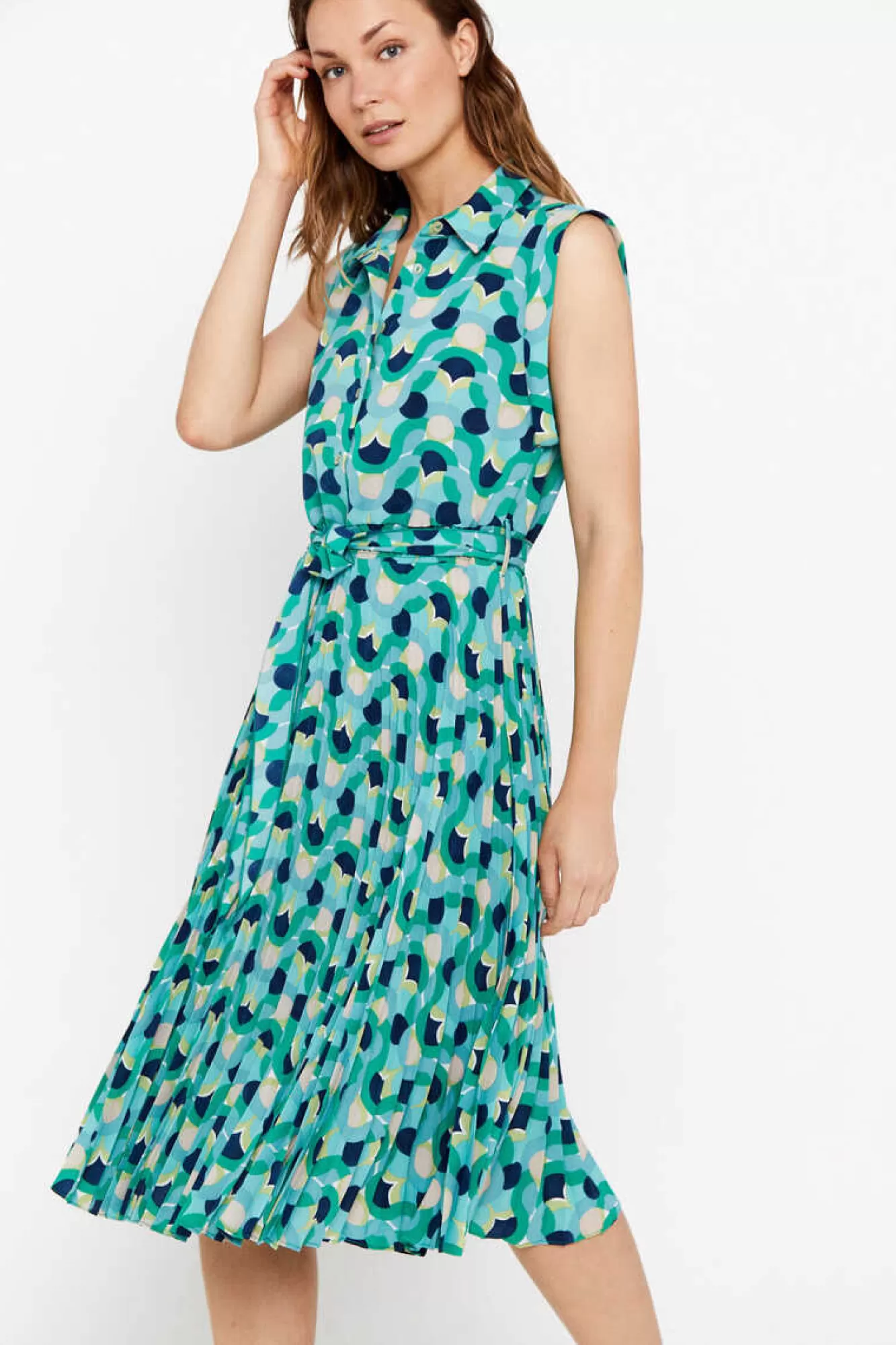 Cortefiel Vestido Camiseiro Sustentavel