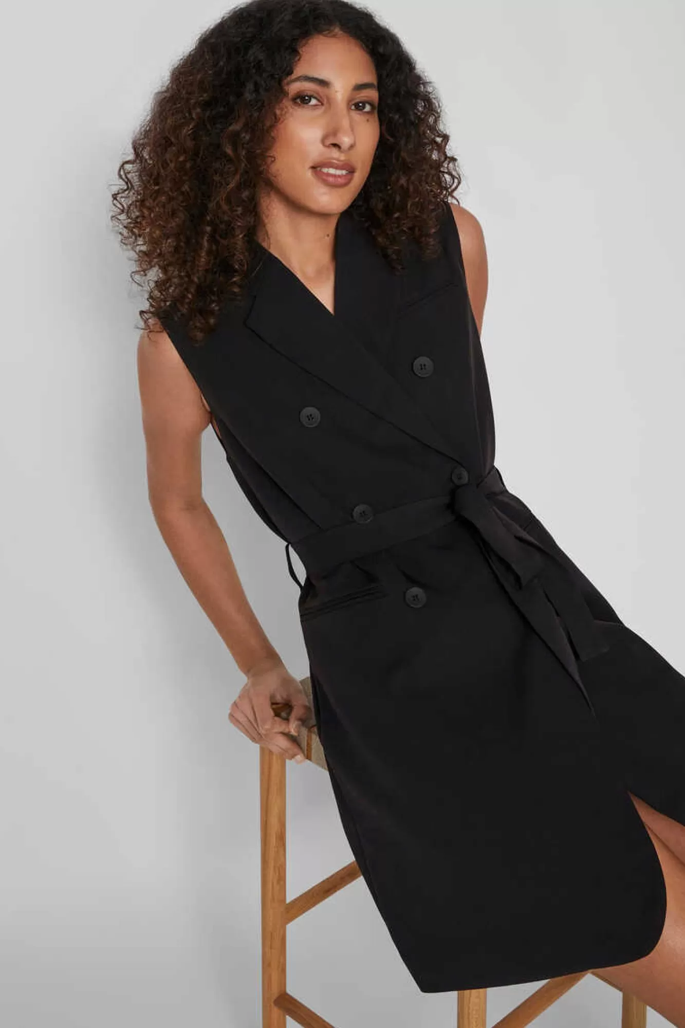 Vila Vestido Colete Blazer