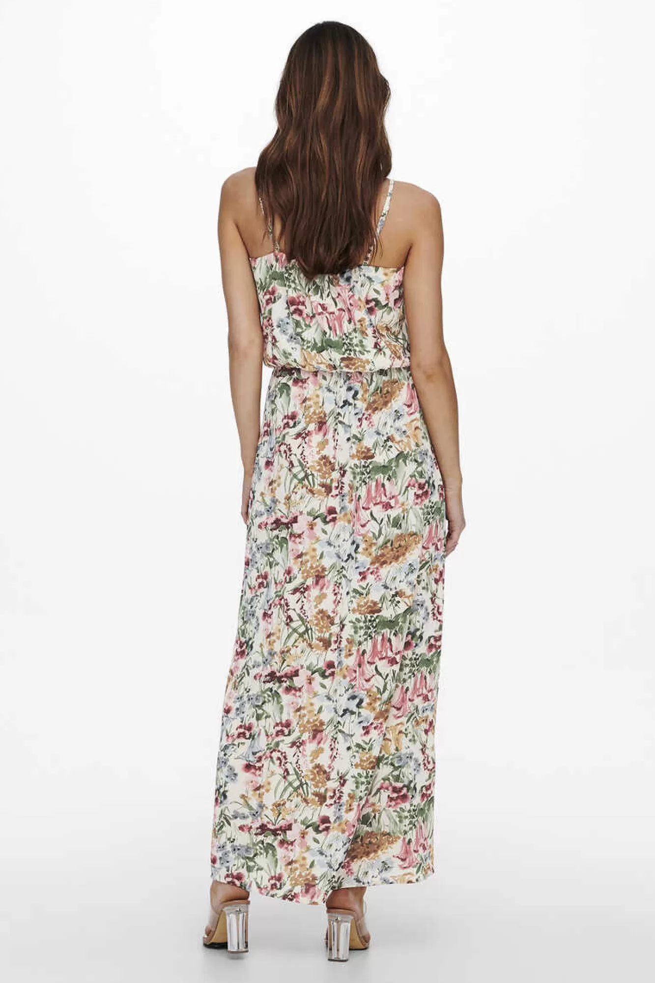 Only Vestido Comprido De Alcas