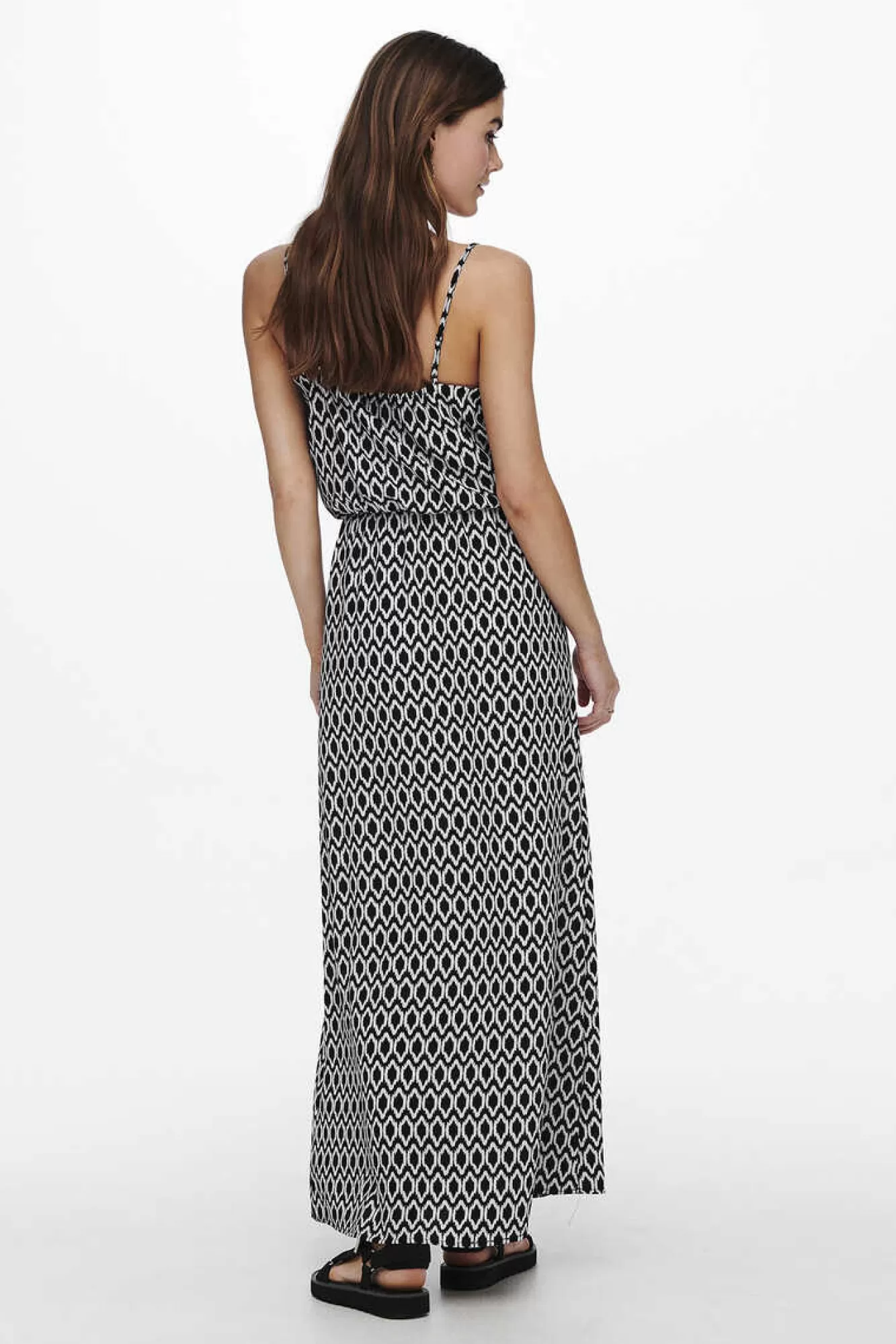 Only Vestido Comprido De Alcas