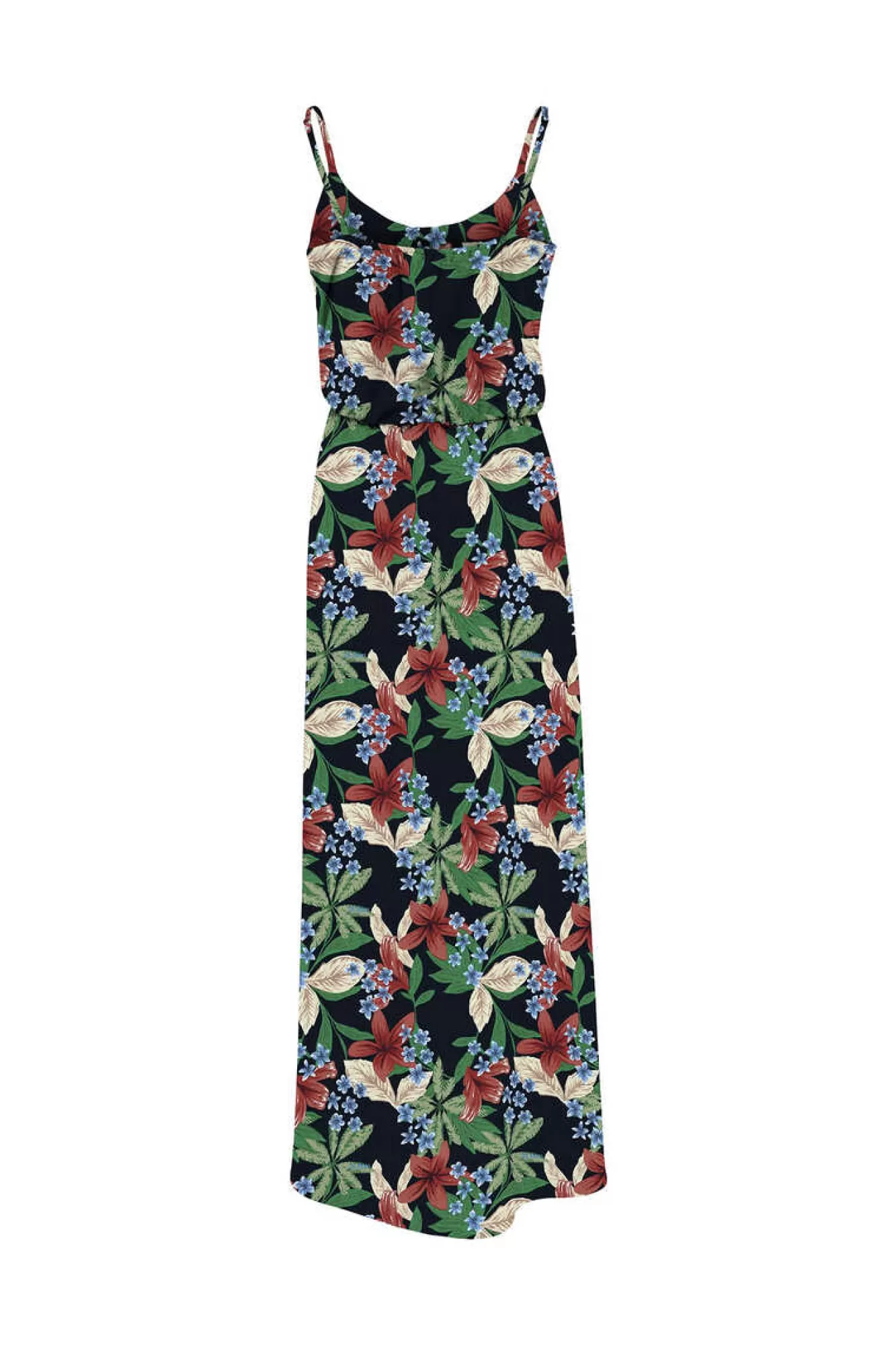 Only Vestido Comprido Estampado Alcas