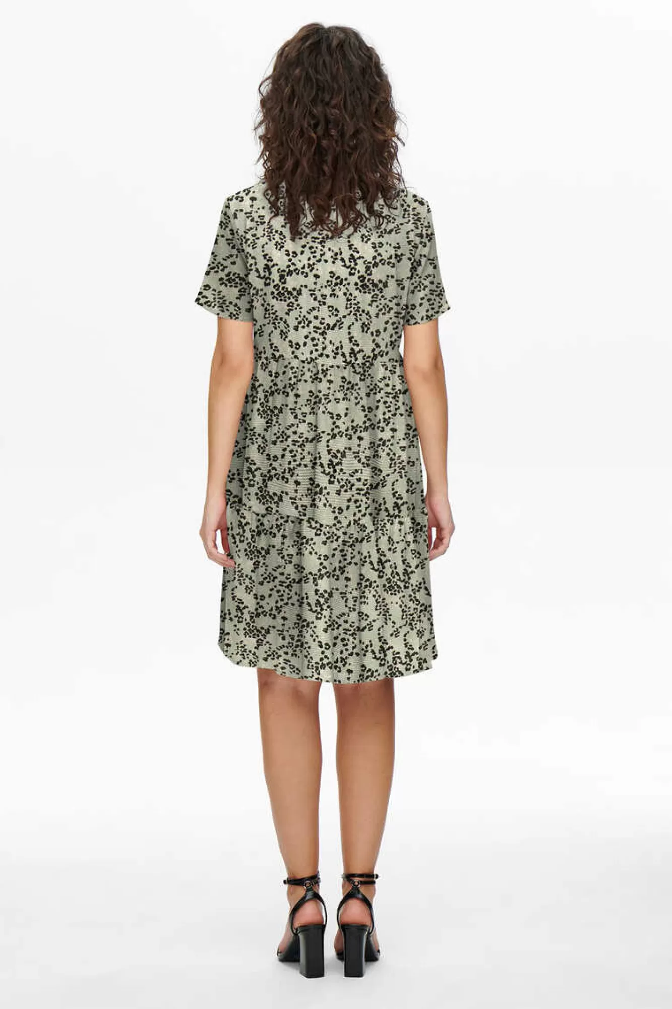 JDY Vestido Curto Camiseiro