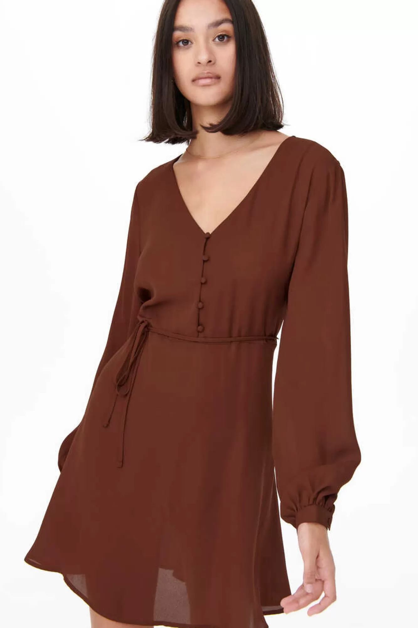 JDY Vestido Curto De Gaze