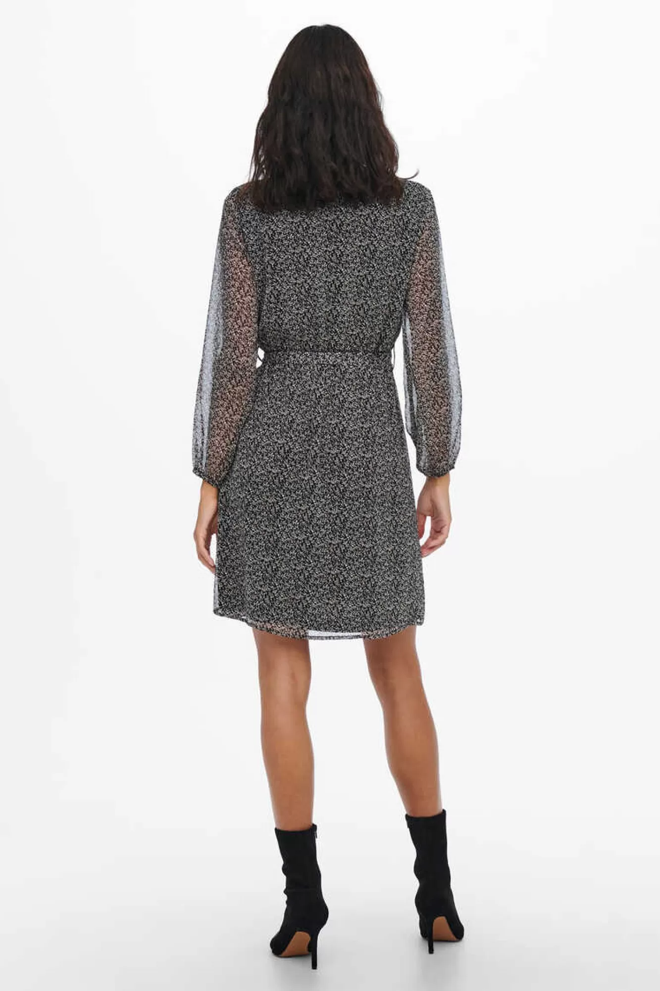 Only Vestido Curto Laco