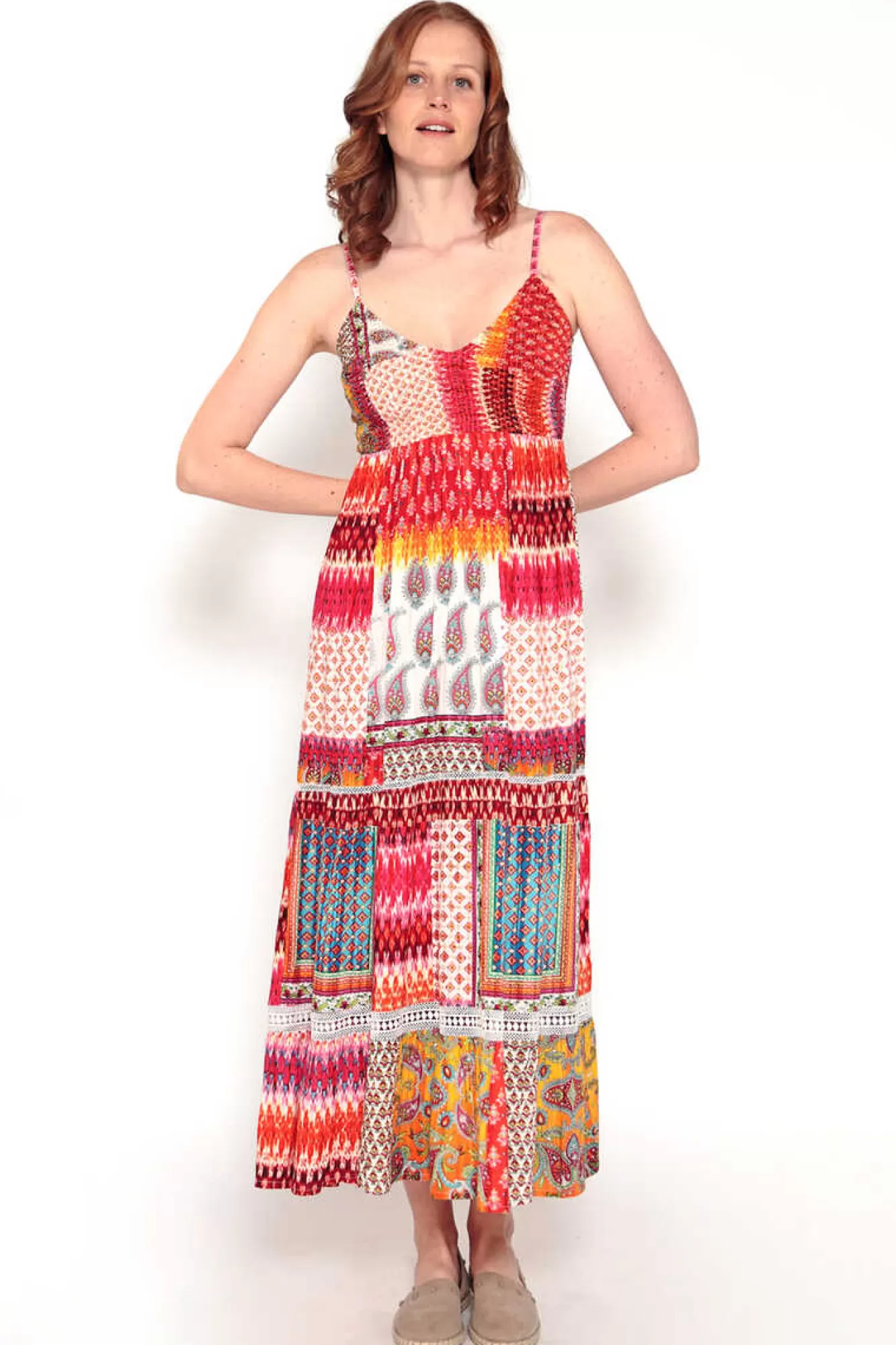 Brave Soul Vestido De Alcas Com Print