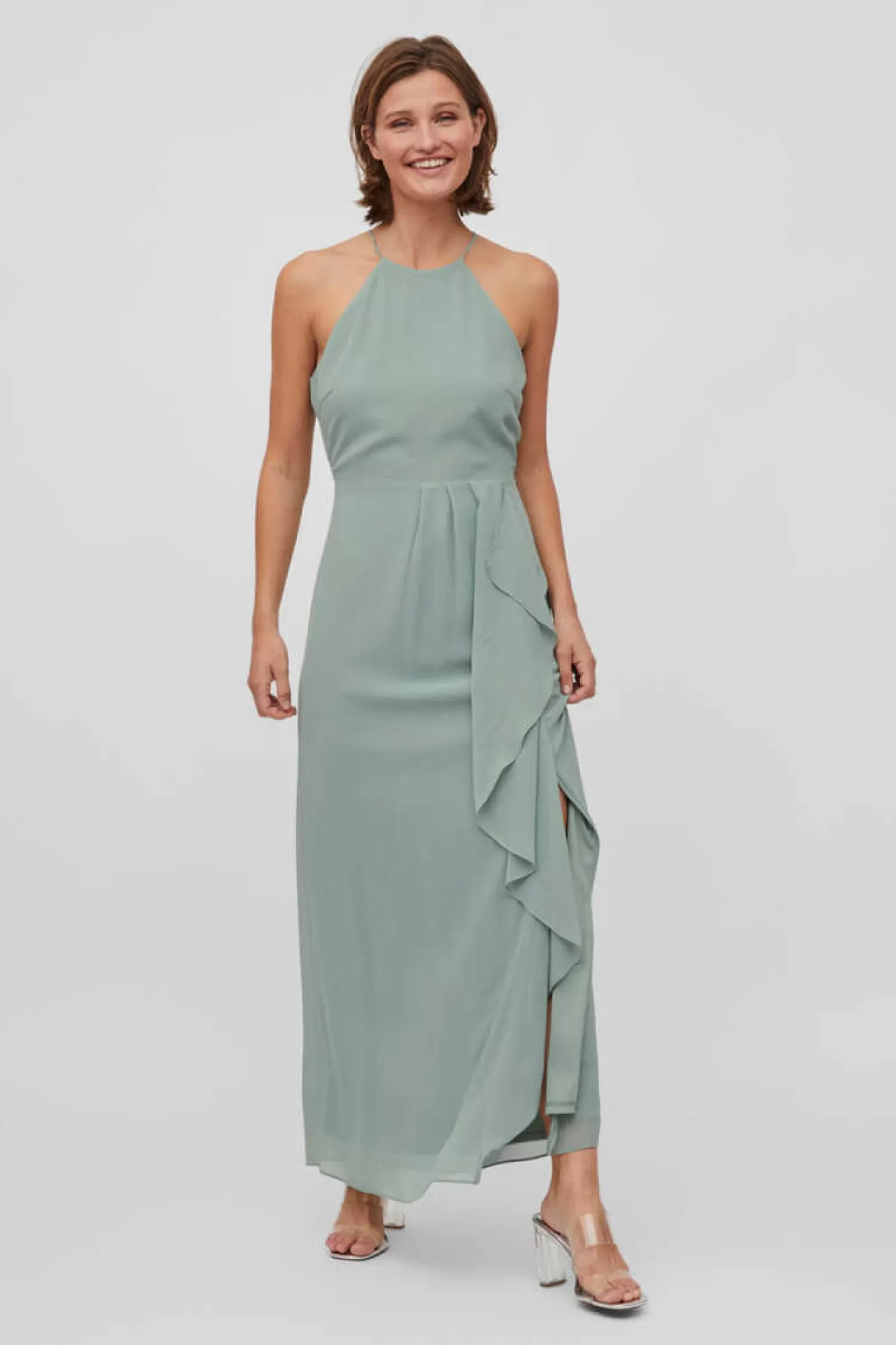Vila Vestido Gola Halter