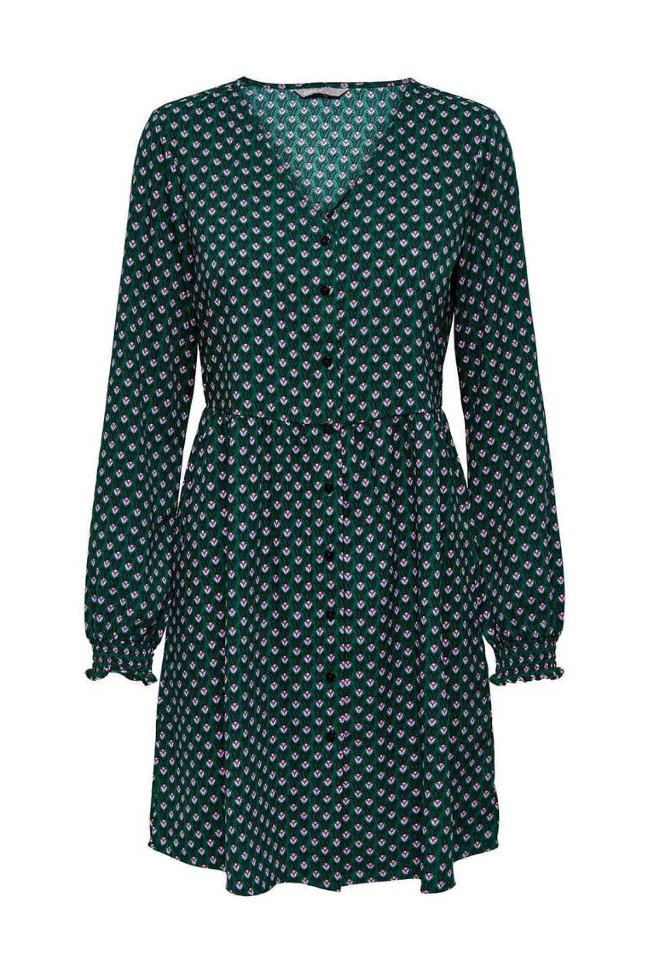 Only Vestido Manga Comprida Cut Out