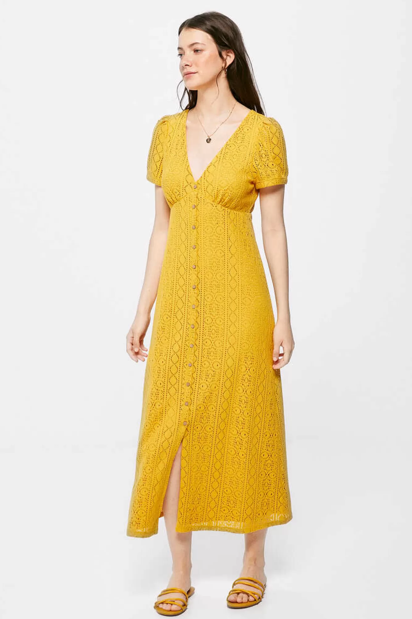 * Vestido Midi Croche