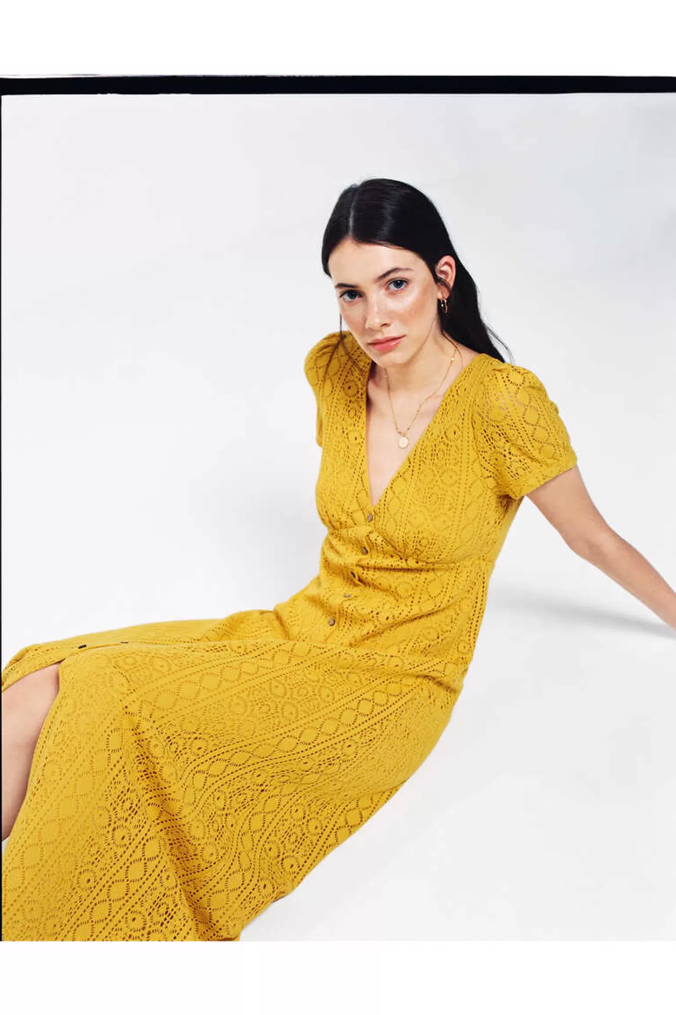 * Vestido Midi Croche