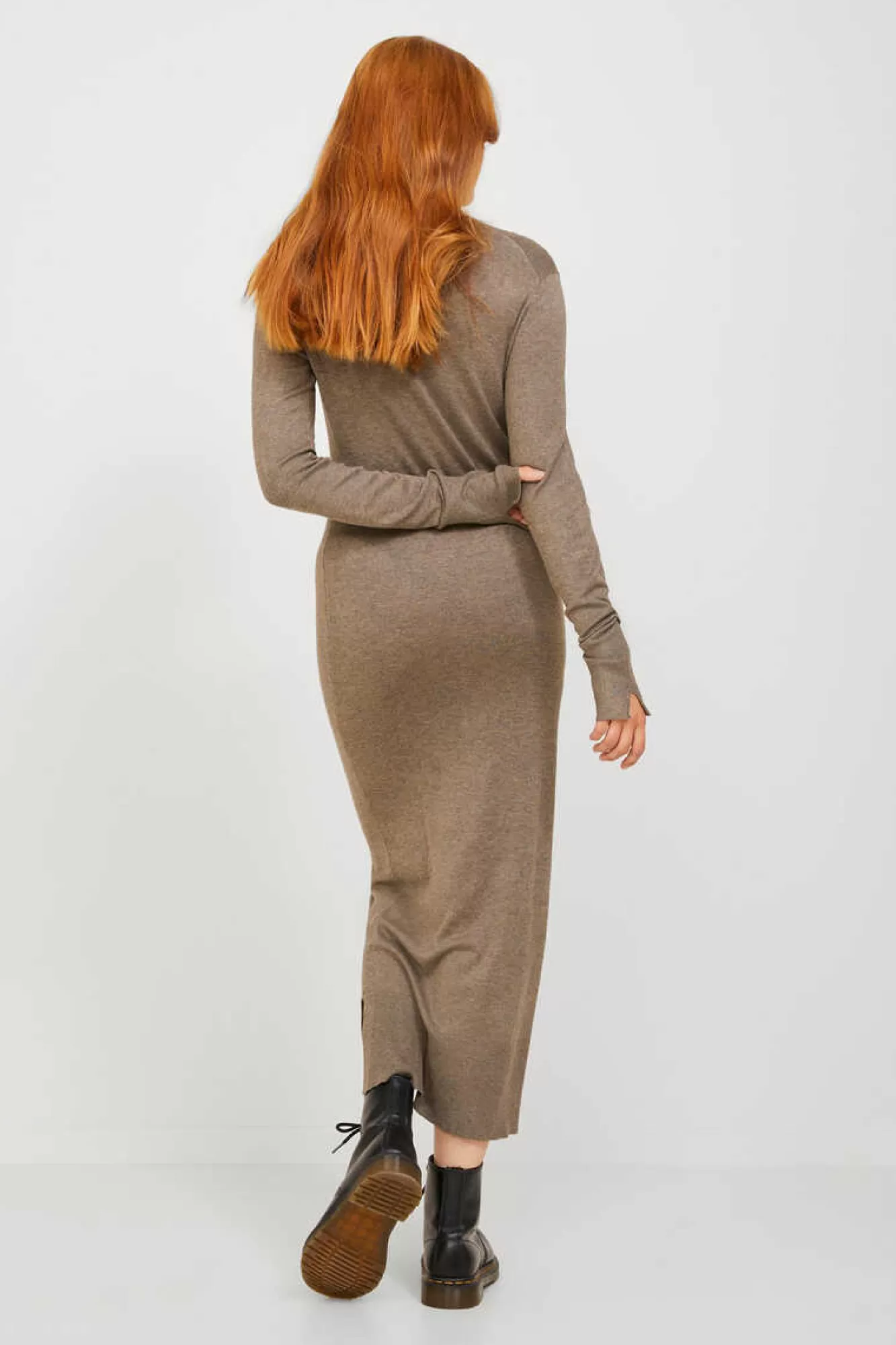 Jack & Jones Vestido Midi De Malha