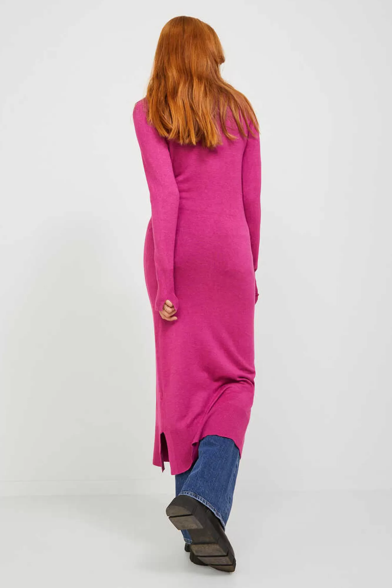 Jack & Jones Vestido Midi De Malha