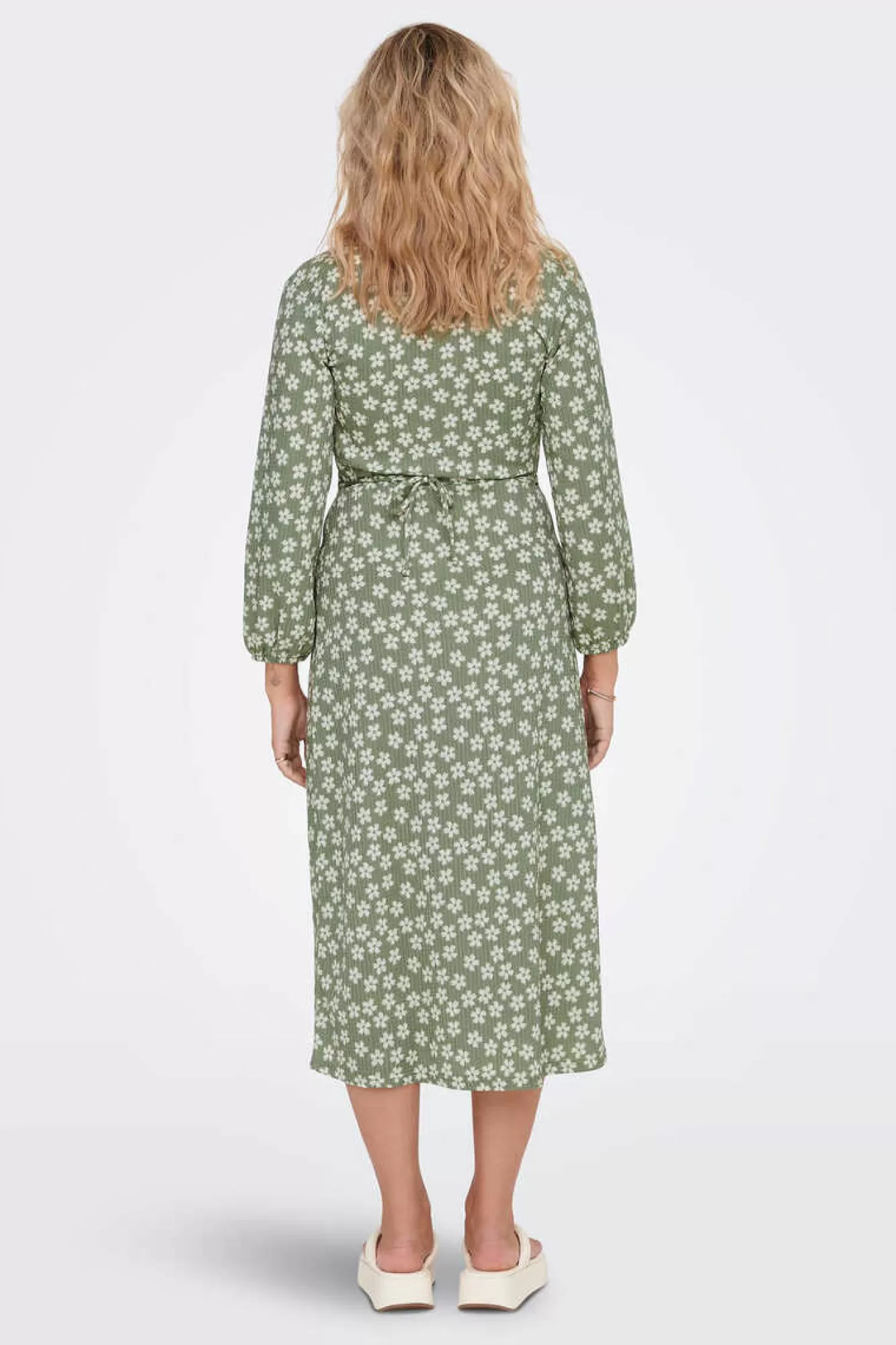 JDY Vestido Midi Flores