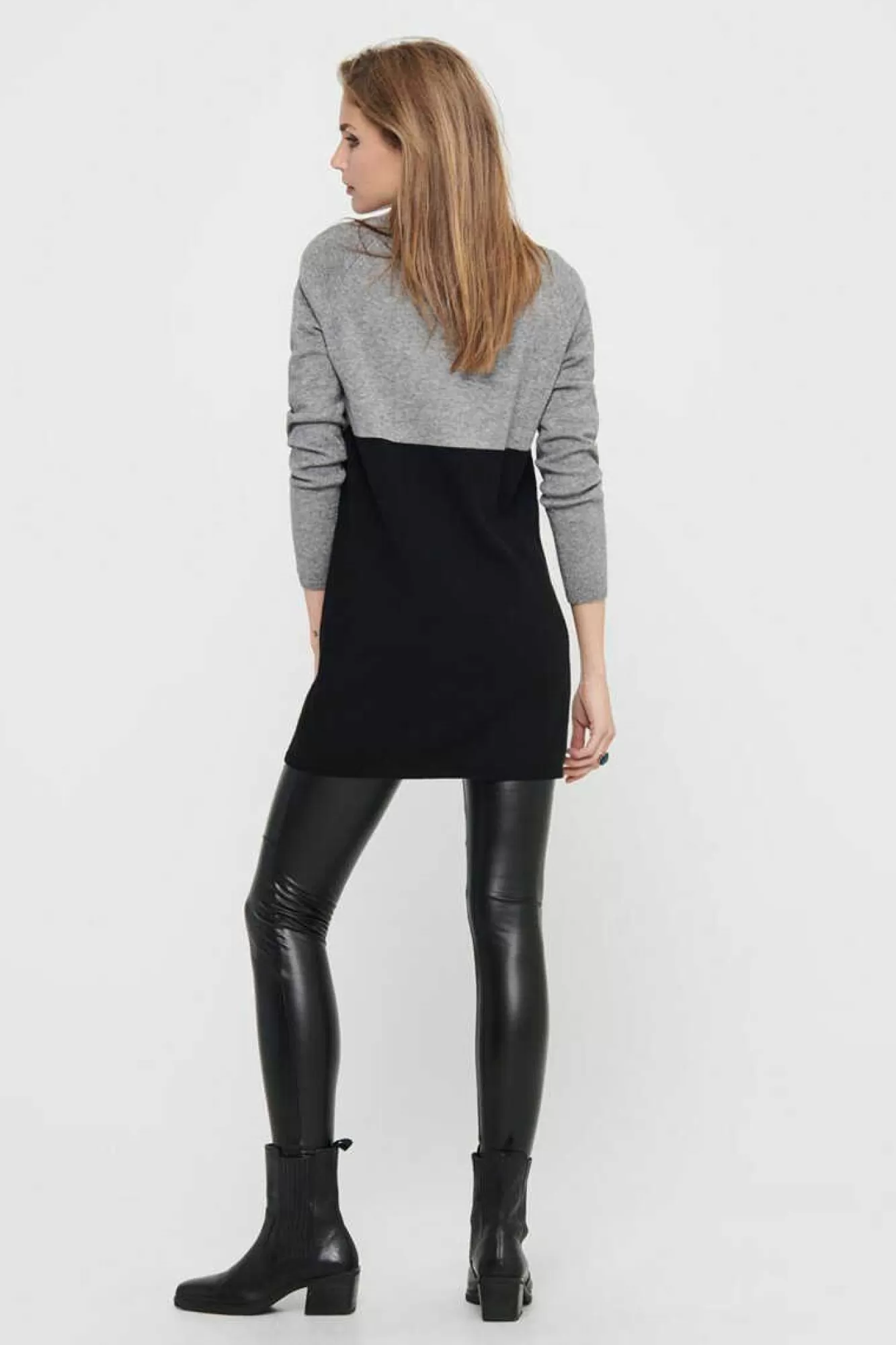 Only Vestido Solto Manga Ragla