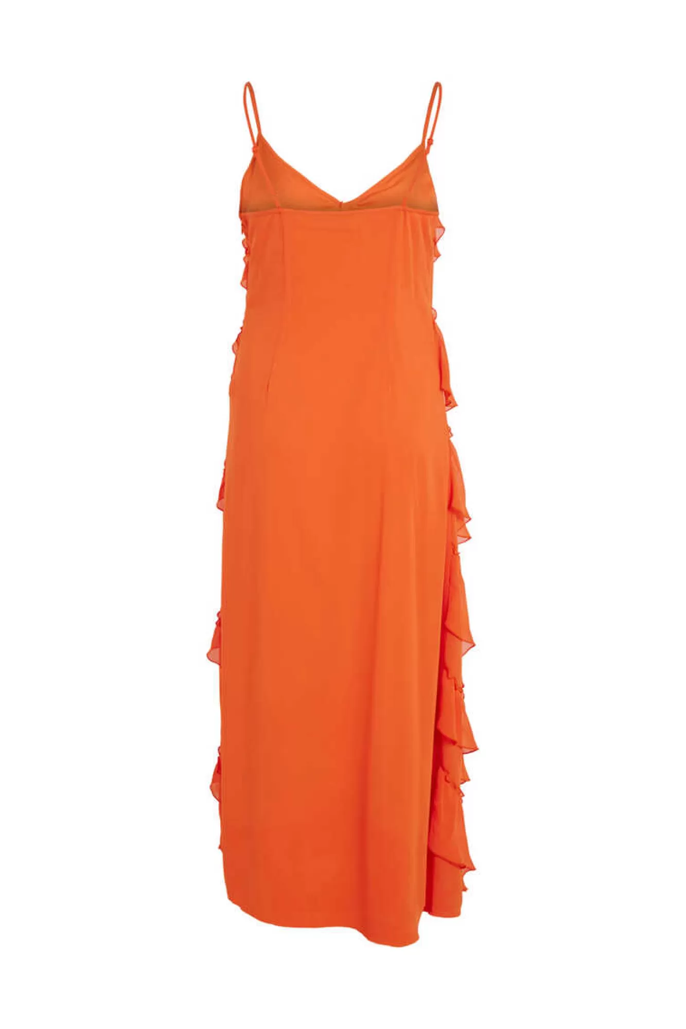 Vila Vestidos Compridos Folhos